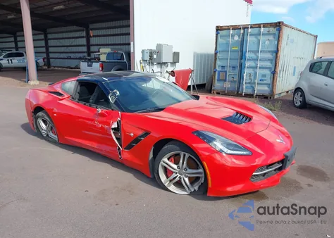 2016 Chevrolet Corvette Stingray из США, поврежденный, VIN 1G1YB2D72G5111686